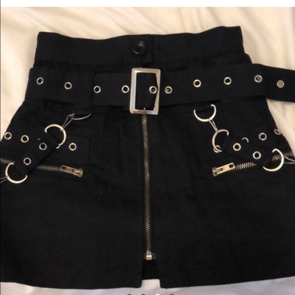 ✠⛓CARMAR by LF: Punk Cargo Mini Skirt⛓✠